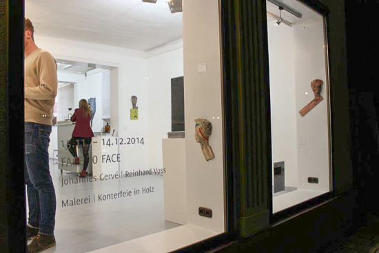 Johannes Gerv&eacute; | Reinhard Voss: FACE TO FACE