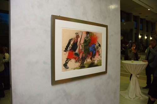 AVU AG, Ausstellungser&ouml;ffnung ELECTION TRAP | Harald Wolff