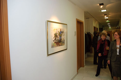 AVU AG, Ausstellungser&ouml;ffnung ELECTION TRAP | Harald Wolff