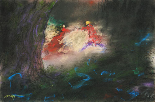 Harald Wolff: Sheet 9 on ‚Tristan und Isolde‘