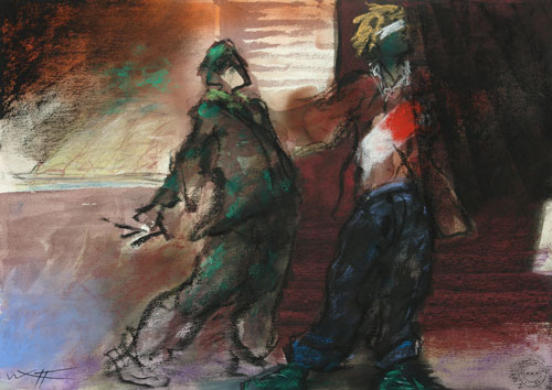 Harald Wolff: Sheet 13 on ‚Tristan und Isolde‘