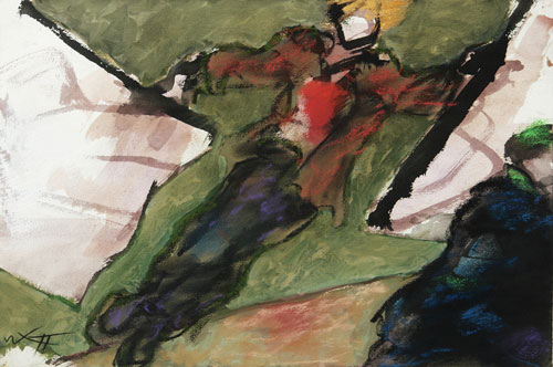 Harald Wolff: Sheet 14 on ‚Tristan und Isolde‘