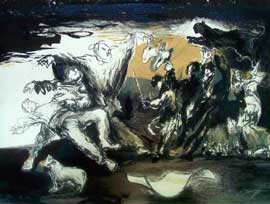 Original-Lithografie &raquo;Einspruch&laquo;